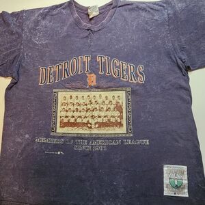 Detroit Tigers Vintage Purple T-Shirt